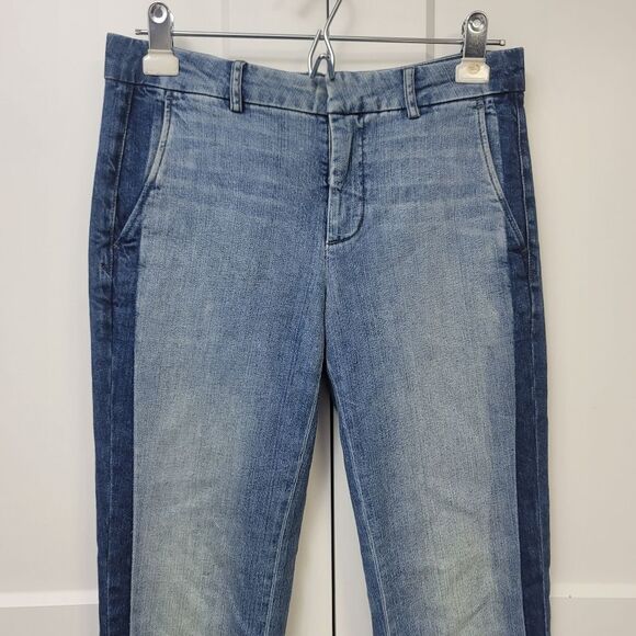 Vince Strapping Sunset Blvd Tuxedo Stripe Jeans, 26 - Picture 3 of 8